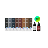 BRONSUN - BROW & LASH HYBRID DYE BUNDLE PLUS (Developer + Dye Remover) - Luna Beauty Supplies